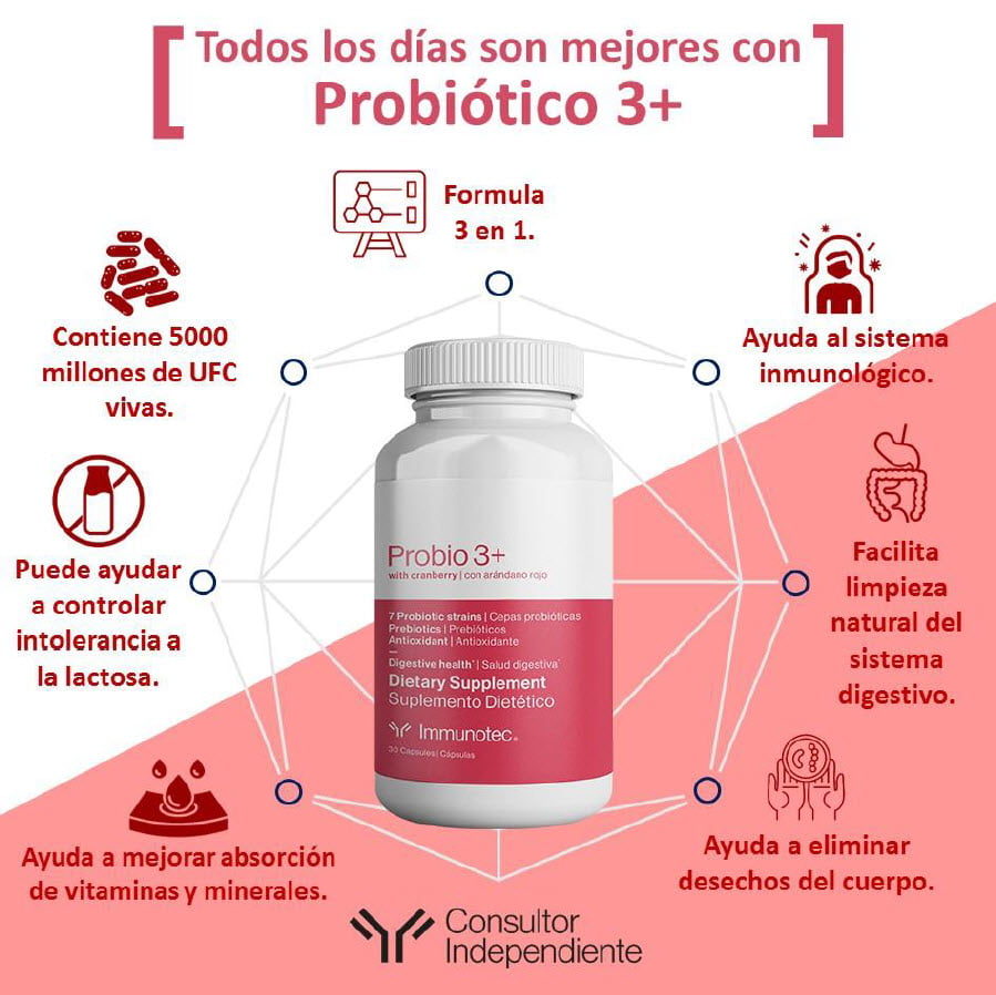 Beneficios Probiotico 3+ - #image_title